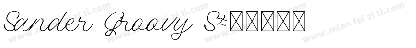 Sander Groovy S字体转换